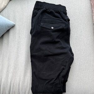 Zanerobe sureshot joggers black size 32